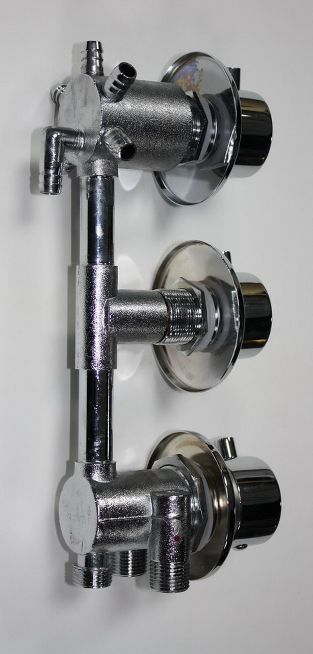 6 output thermostatic water control valve for steam shower VCT-6-3 - Image 1