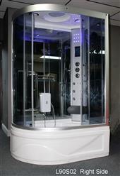 LuxuryShower  L52-34WSB-HD (HEAVY DUTY) STEAM SHOWER WITH  BLUETOOTH AUDIO 52&quot; x 34&quot; x 85&quot; - Image 3