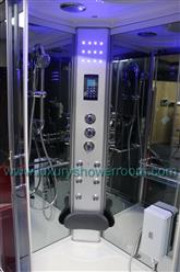 LuxuryShower  L52-34WSB-HD (HEAVY DUTY) STEAM SHOWER WITH  BLUETOOTH AUDIO 52&quot; x 34&quot; x 85&quot; - Image 2