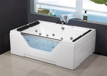 2 PERSON Deluxe Computerized Big Whirlpool w/Heater , air bubble 67&quot;x47&quot; LC3099 - Image 1