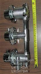 5 output thermostatic water control valve for steam shower VCT-5-3 - Image 4