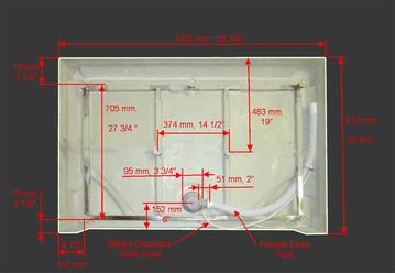 EMPIRESHOWER ER55-36SB-HD (HEAVY DUTY) STEAM SHOWER  55X36X85 FREE SHIPPING - Image 3