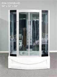 EMPIRESHOWER ER54-32WSB-HD L HEAVY DUTY STEAM SHOWER WITH WHIRLPOOL TUB AND BLUETOOTH AUDIO 54X32X85 FREE SHIPPING - Image 2